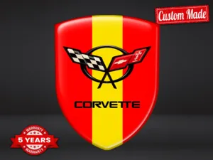 Corvette Parabrisas Pegatina Resistente Alta Calidad Profesional